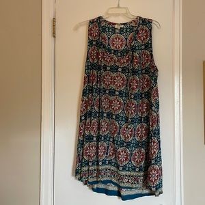 UMGEE Printed Sleeveless Dress